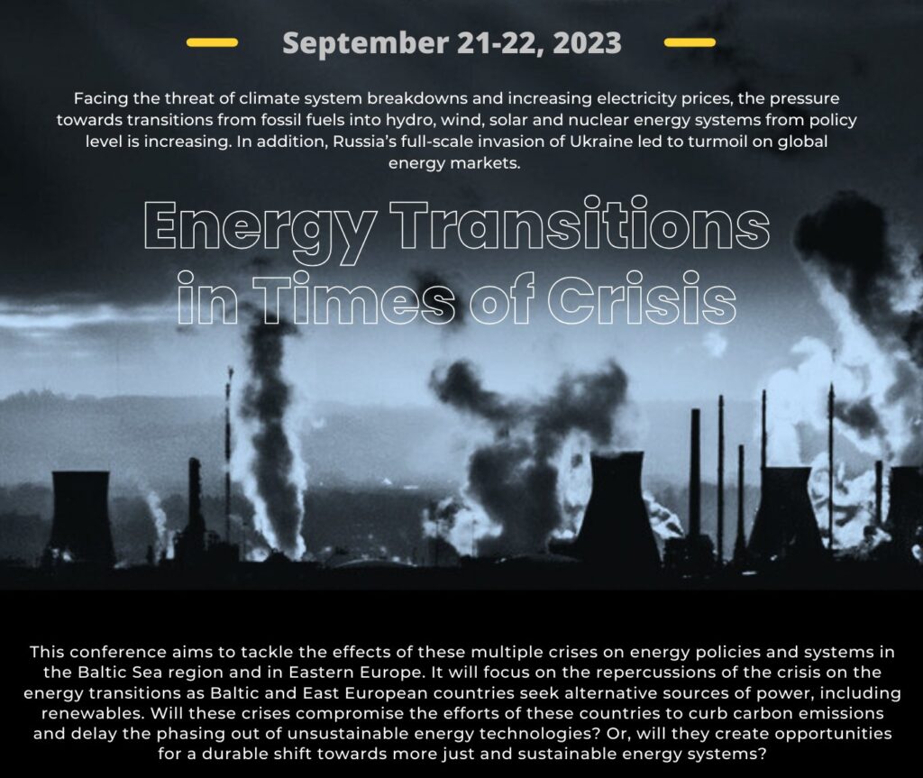 Conference: „Energy Transition in the times of crisis”