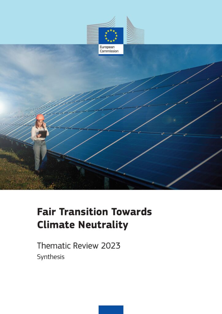 Przegląd tematyczny Komisji Europejskiej 2023: Sprawiedliwa transformacja w kierunku neutralności klimatycznej