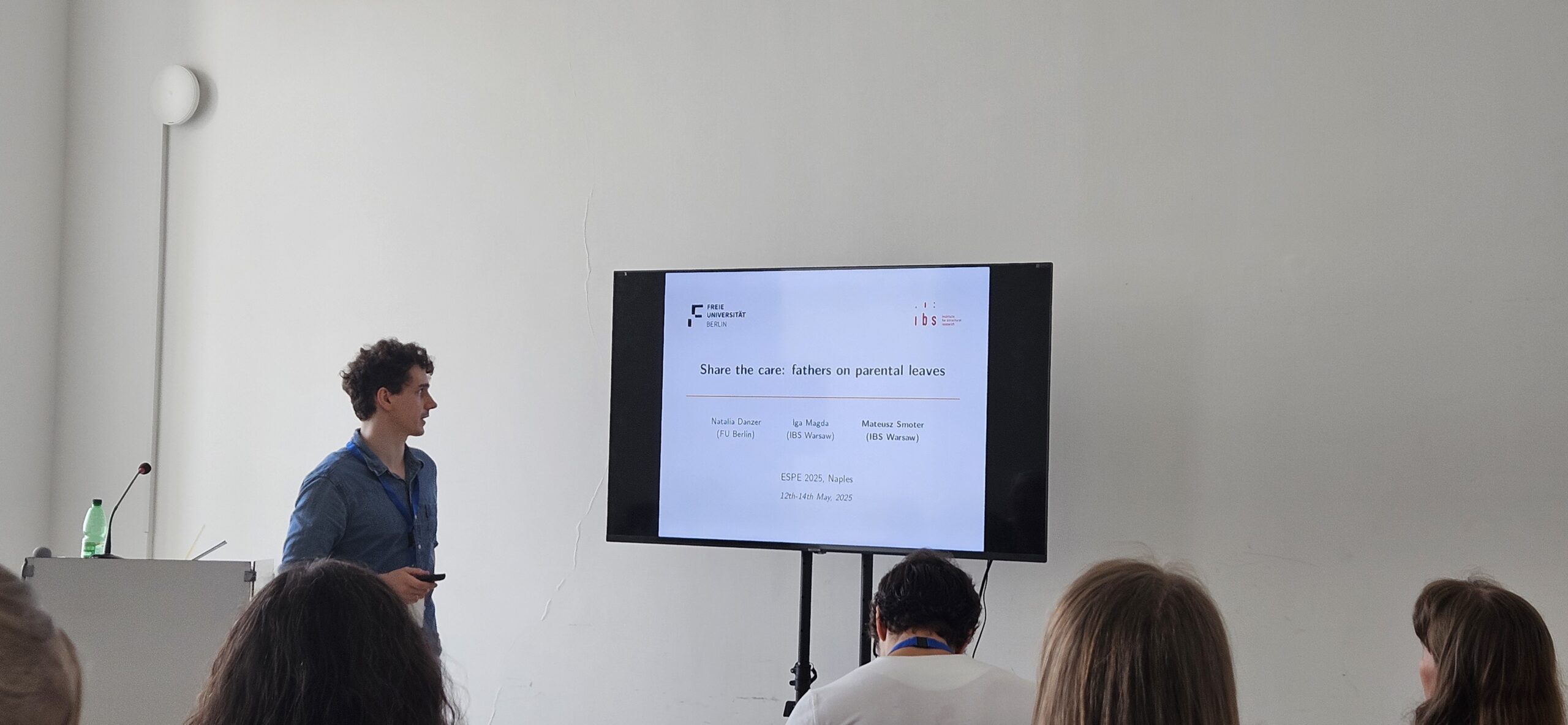 IBS Research Presented at the European Society of Population Economics ...